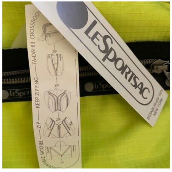 LIKE NEW LeSportsac Collette convertible duffle/crossbody - Picture 9 of 12